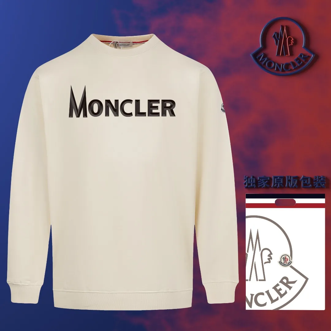 【 Quality】 【🎉 🎊】 【 MONCLER】【In Stock 】 🏅2024 New Arrival Premium 3D LOGO ， ， Premium ⚠️ ： 460 ， 21S 10S 26/2 1*1 ！ ， ， ， ， ， ！ Same Style ✔ Same Style： ❗ ✔【 Same Style， In Stock！】 ➡Size：S M L XL XXL ➡ ：Black White ⚠️Size Size